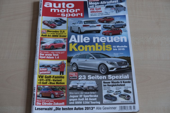 Deckblatt Auto Motor und Sport (03/2013)